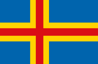 Åland Islandsflag